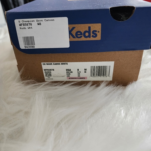 BNWT KEDS CHAMPION WAVE CANVAS SNEAKERS SIZE 8 - Picture 8 of 8